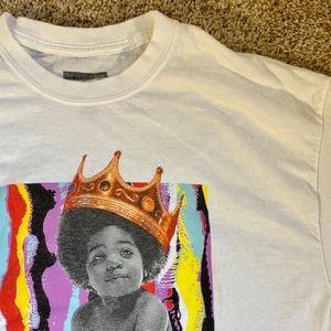 Notorious BIG Baby Crown T Shirt Adult Large L
